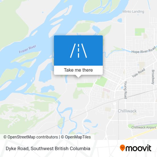 Dyke Road map