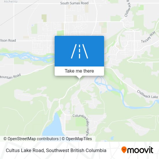 Cultus Lake Road plan