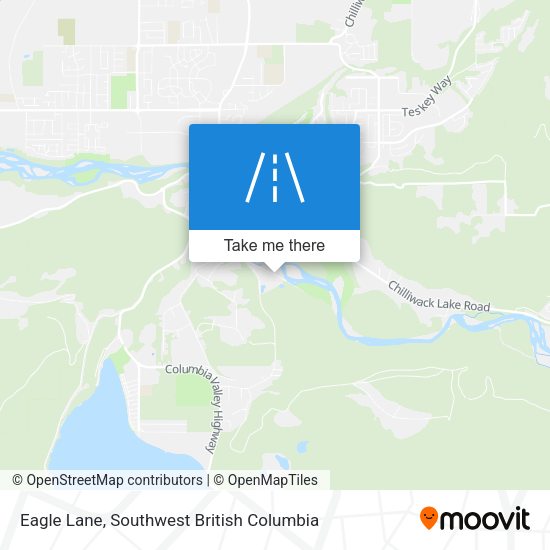 Eagle Lane map