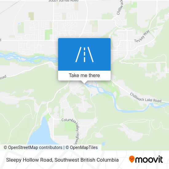 Sleepy Hollow Road map