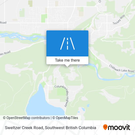Sweltzer Creek Road plan