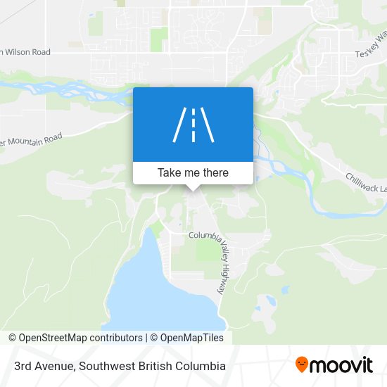 3rd Avenue map