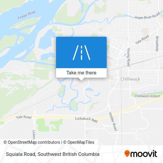 Squiala Road map