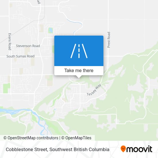 Cobblestone Street plan