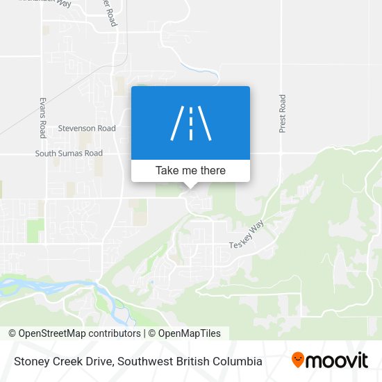 Stoney Creek Drive map