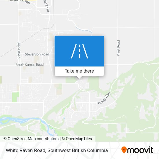 White Raven Road map