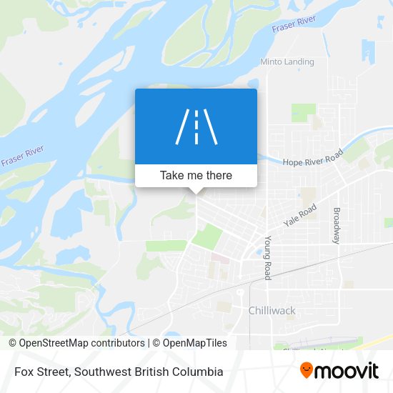 Fox Street map