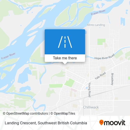 Landing Crescent map