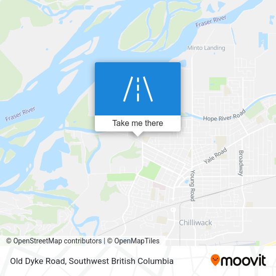 Old Dyke Road map
