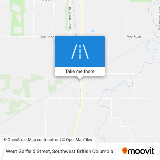 West Garfield Street map