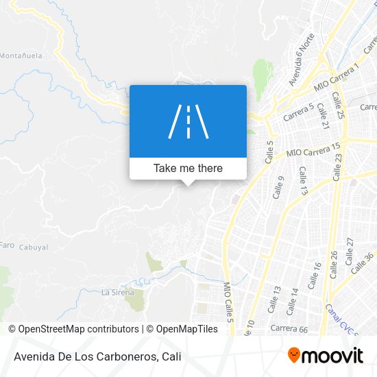 Avenida De Los Carboneros map