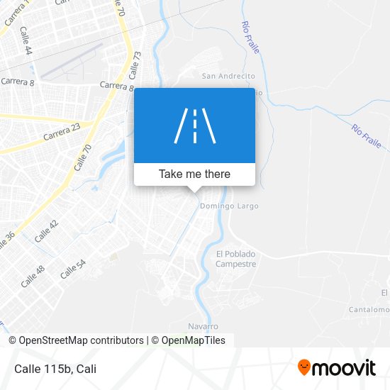 Mapa de Calle 115b