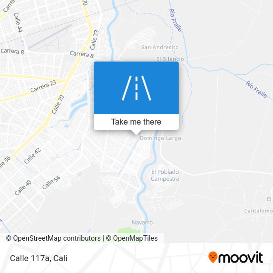 Mapa de Calle 117a