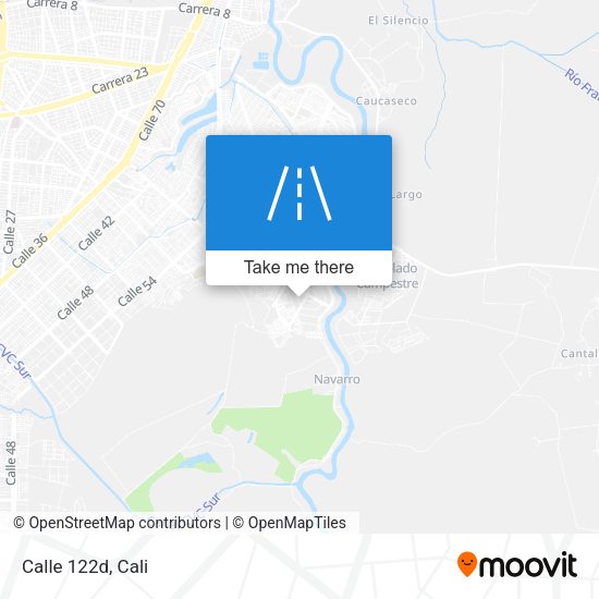 Mapa de Calle 122d