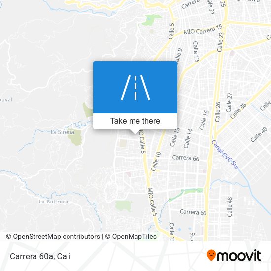 Mapa de Carrera 60a