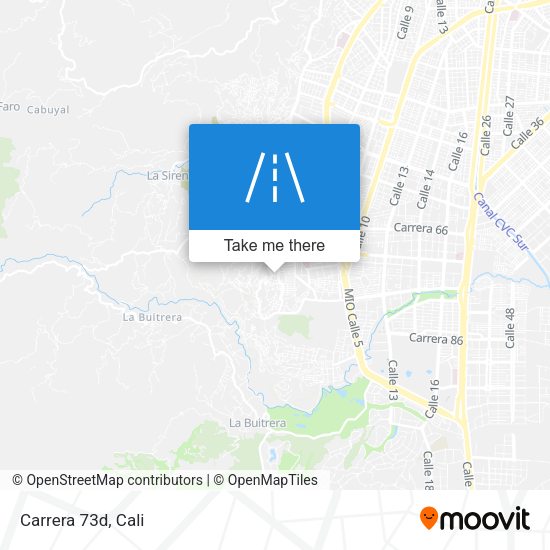 Mapa de Carrera 73d