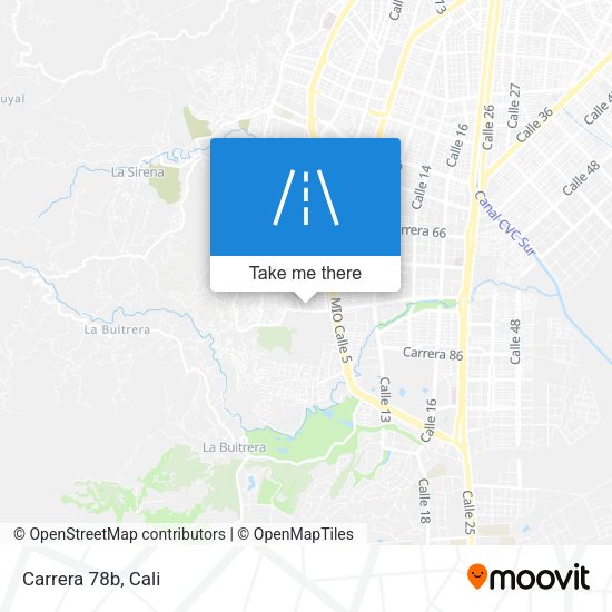 Mapa de Carrera 78b