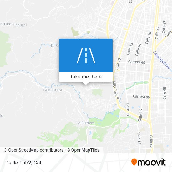 Mapa de Calle 1ab2