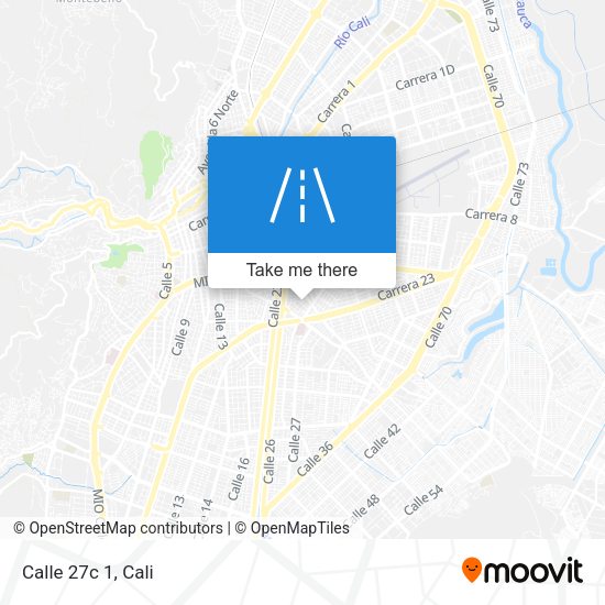 Calle 27c 1 map