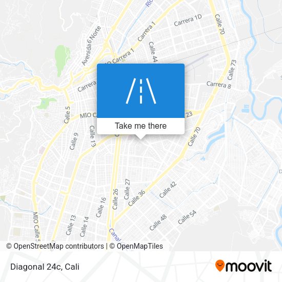 Mapa de Diagonal 24c