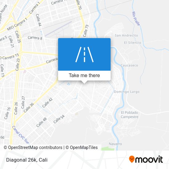 Mapa de Diagonal 26k