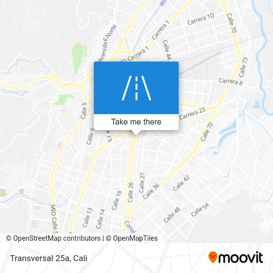 Transversal 25a map