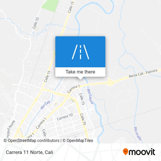 Mapa de Carrera 11 Norte