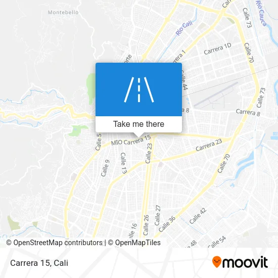 Mapa de Carrera 15