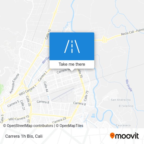 Mapa de Carrera 1h Bis