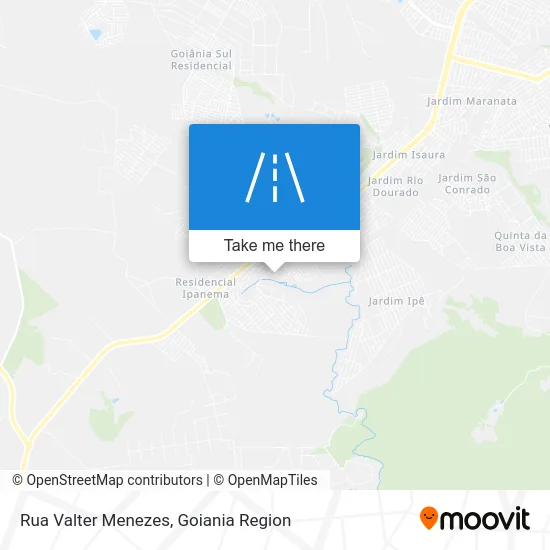 Rua Valter Menezes map