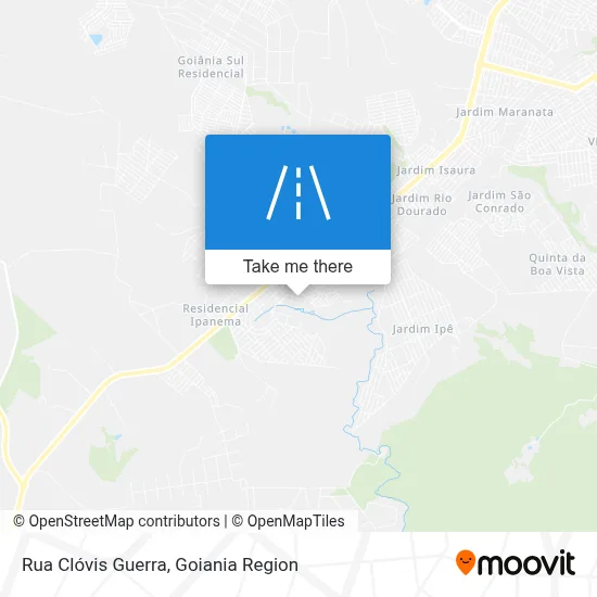Rua Clóvis Guerra map