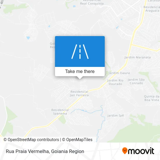 Rua Praia Vermelha map