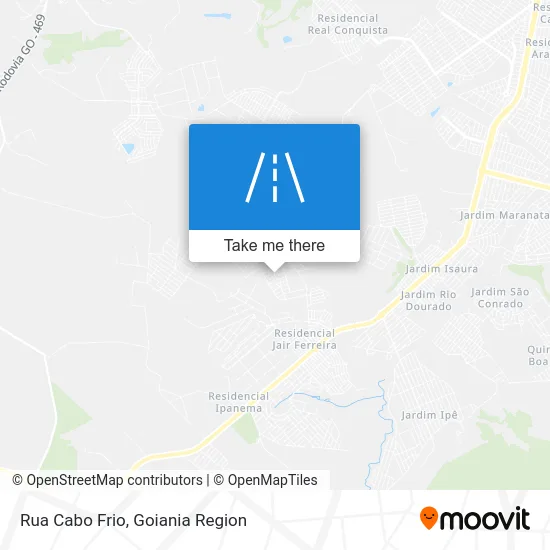 Rua Cabo Frio map