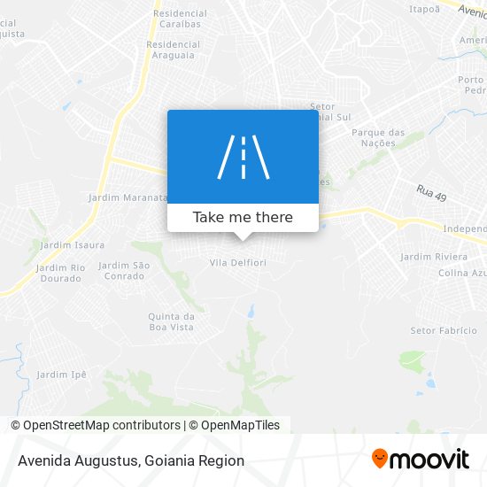 Mapa Avenida Augustus