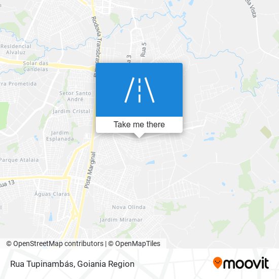 Rua Tupinambás map