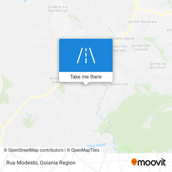 Rua Modesto map