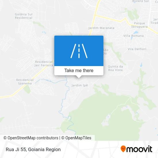 Rua Ji 55 map