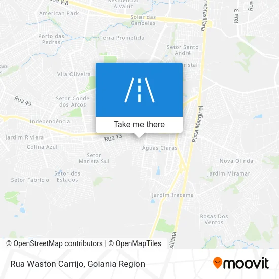 Rua Waston Carrijo map