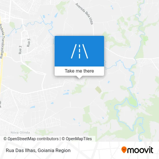 Rua Das Ilhas map