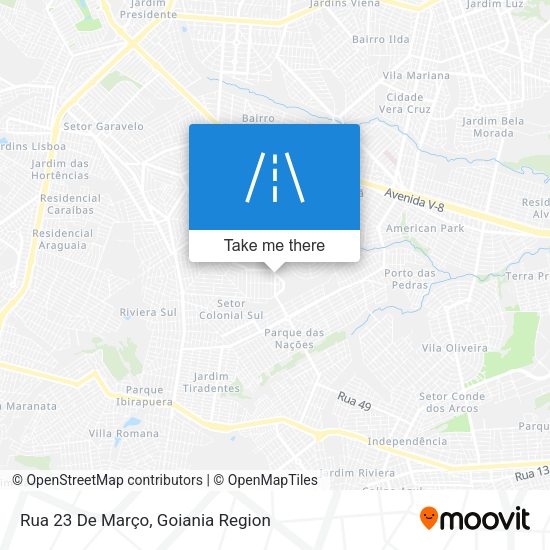 Mapa Rua 23 De Março