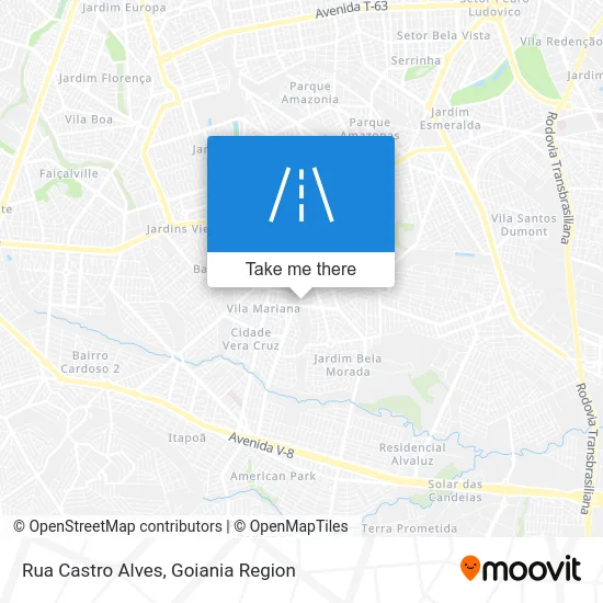 Rua Castro Alves map