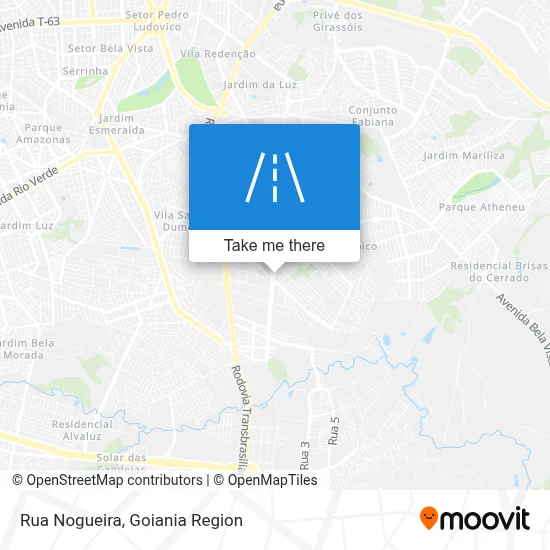 Rua Nogueira map