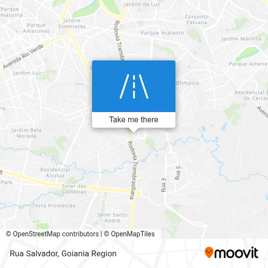 Rua Salvador map