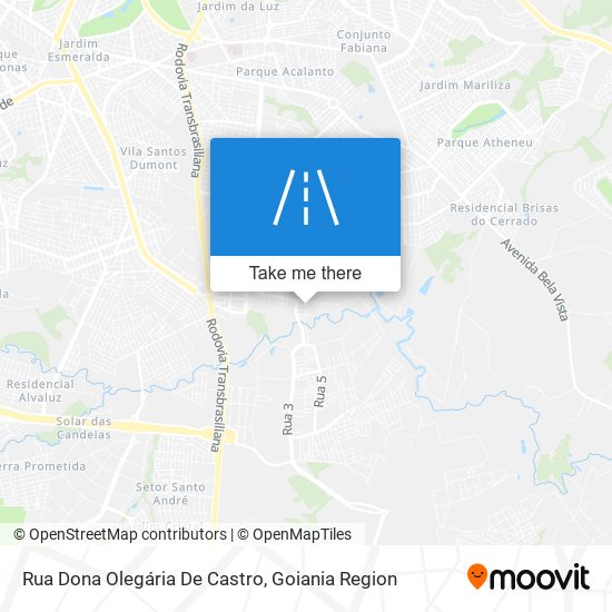 Rua Dona Olegária De Castro map