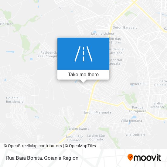 Mapa Rua Baia Bonita