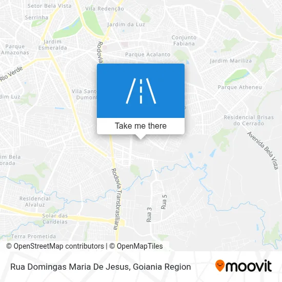 Rua Domingas Maria De Jesus map