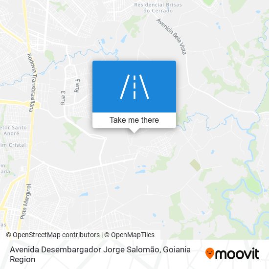 Mapa Avenida Desembargador Jorge Salomão