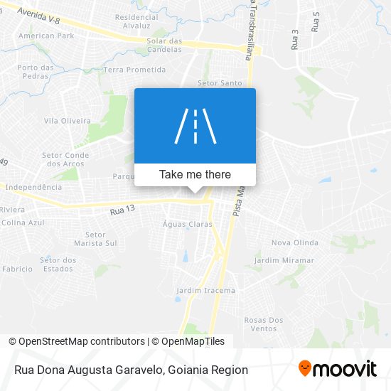 Rua Dona Augusta Garavelo map