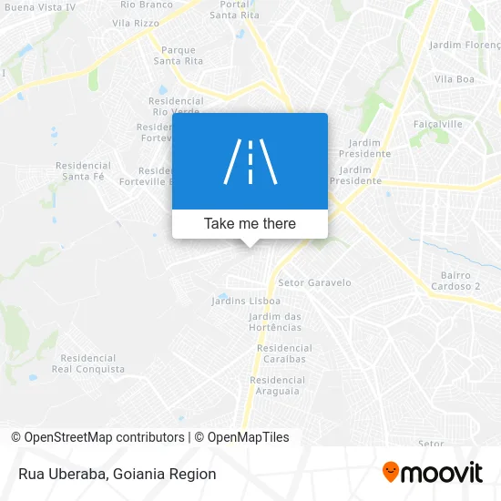 Rua Uberaba map