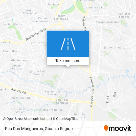 Rua Das Mangueiras map